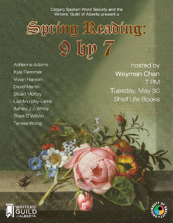 Spring Reading 9 by 7 - May 30 poster