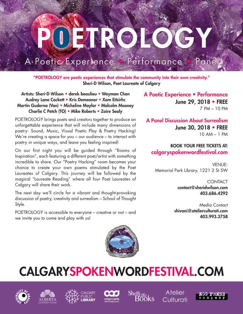 POETROLOGY One Pager - June 29 & 30, 2018
