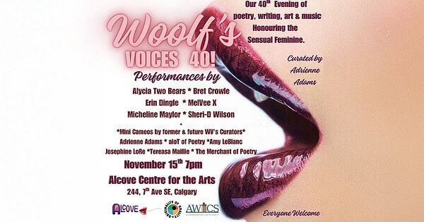 Featured image for the Woolf's Voices 40th Celebration event post